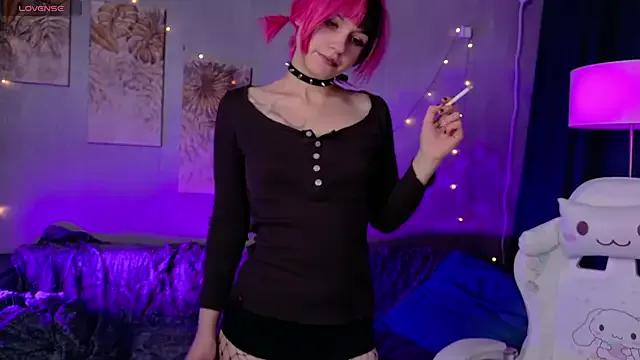 KikiMoor — dildo slap pussy through pantoes